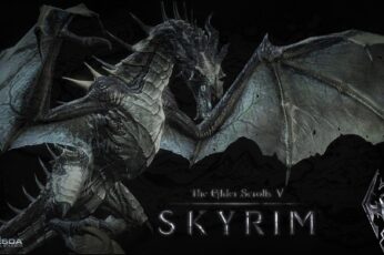The Elder Scrolls V Skyrim lock screen wallpaper