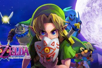 The Legend Of Zelda Majora Mask lock screen wallpaper