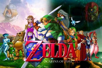 The Legend Of Zelda Ocarina Of Time Laptop Wallpaper 4k