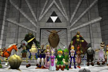 The Legend Of Zelda Ocarina Of Time Wallpaper 4k Download