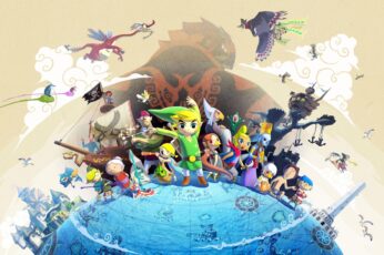 The Legend Of Zelda The Wind Waker Wallpaper For Ipad