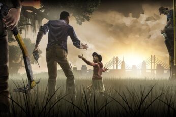 The Walking Dead Game Wallpaper Iphone