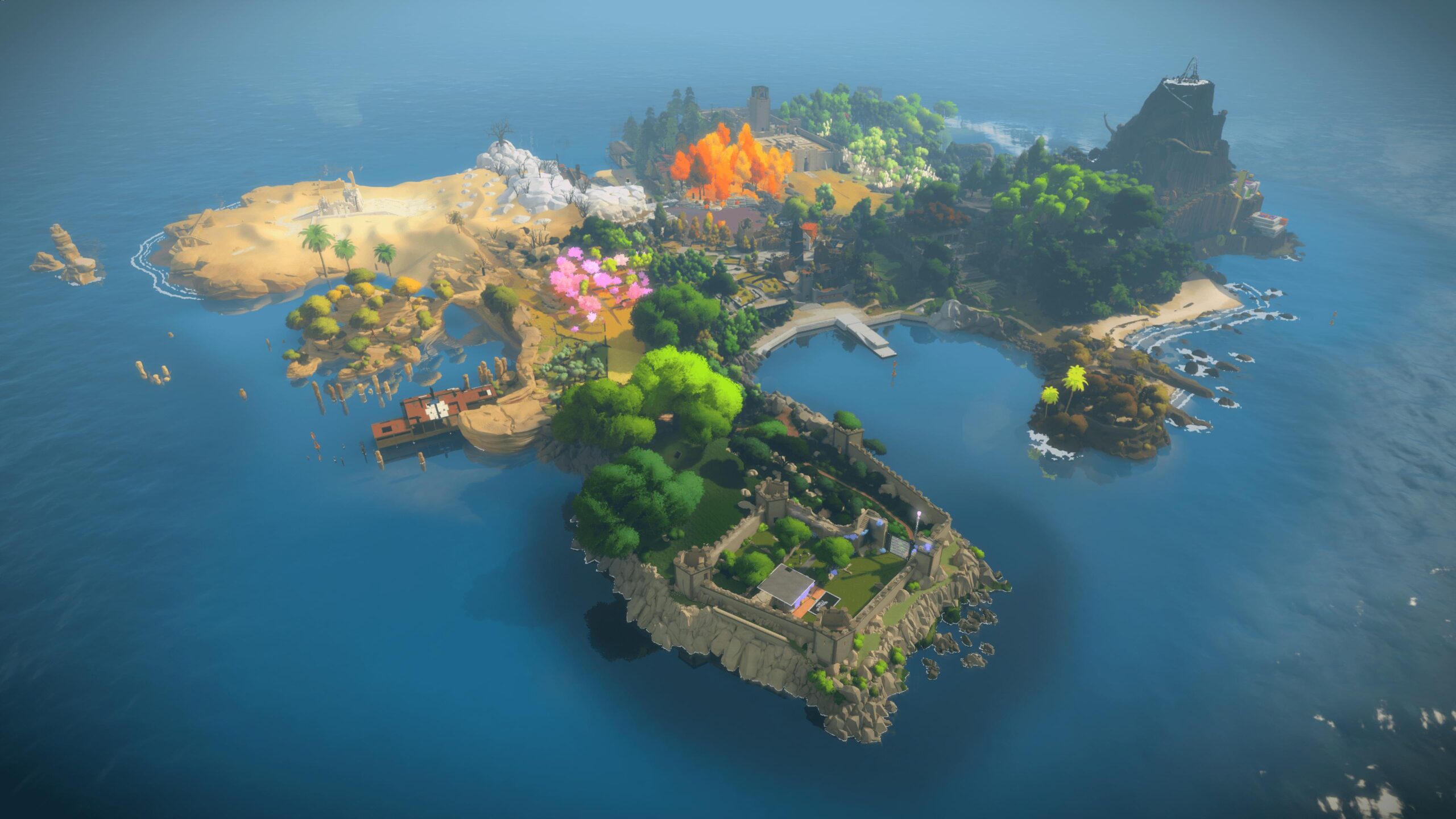 The Witness Game Laptop Wallpaper