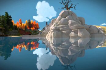 The Witness Game Wallpaper 4k Pc