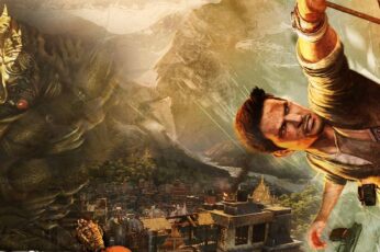 Uncharted 2 Among Thieves cool wallpaper