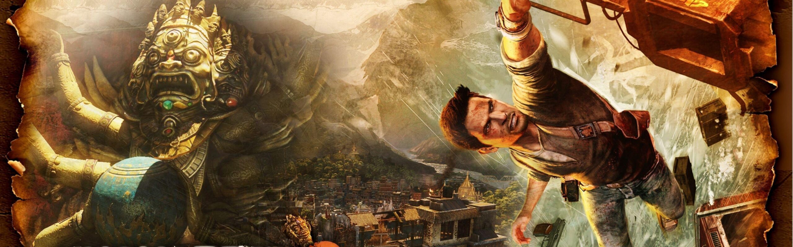 Uncharted 2 Among Thieves cool wallpaper, Uncharted 2 Among Thieves, Game