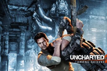 Uncharted 2 Among Thieves iphone 13 wallpaper