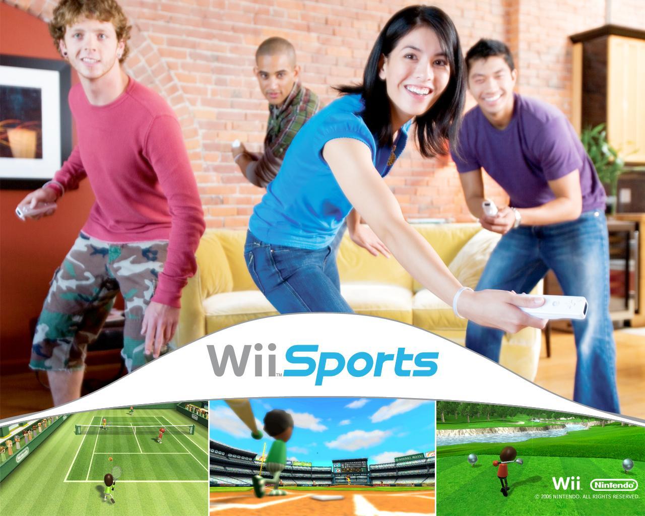 Wii Sports Laptop Wallpaper, Wii Sports, Game