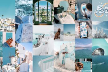 Aesthetic Summer Collages Desktop Wallpapers