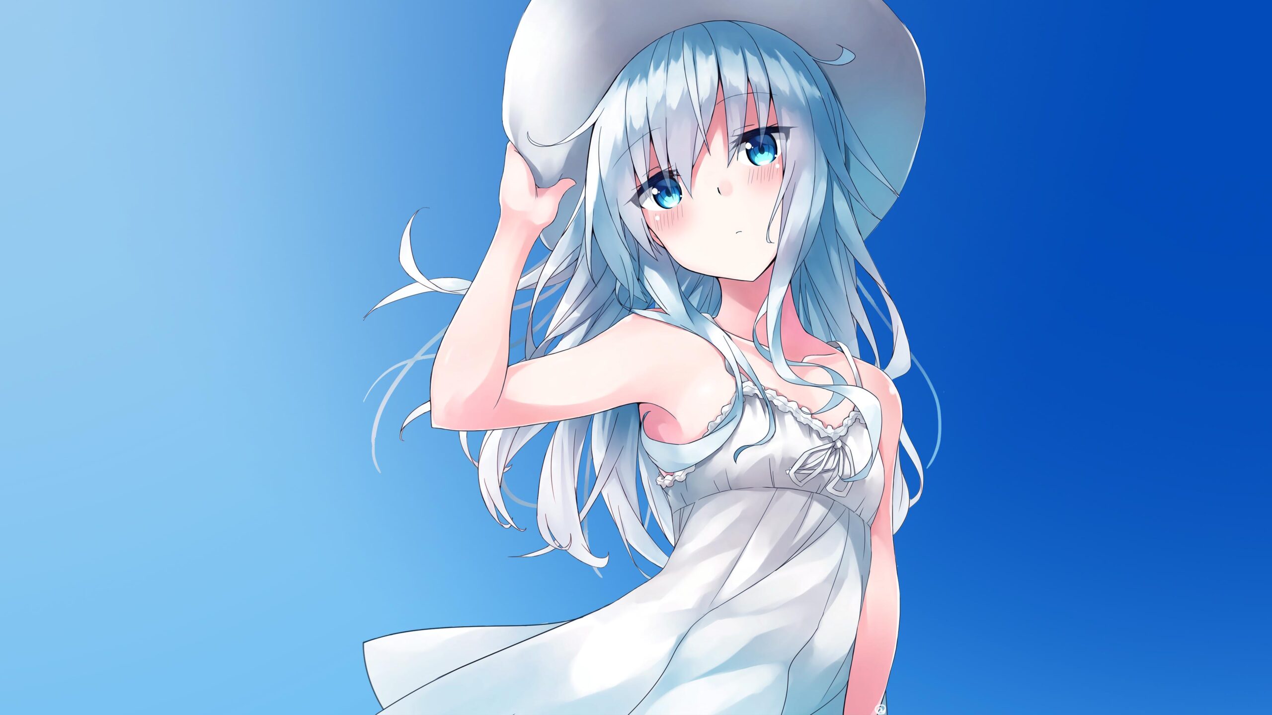 Anime Girl Summer Desktop Wallpaper