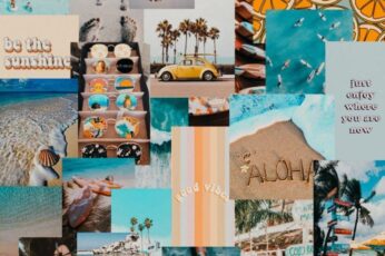Collage Aesthetic Summer Download Wallpaper