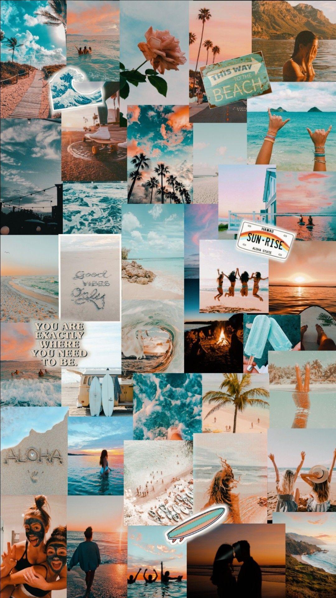 Collage Aesthetic Summer Hd Wallpapers For Pc
