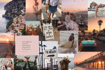 Collage Aesthetic Summer Wallpaper 4k Download