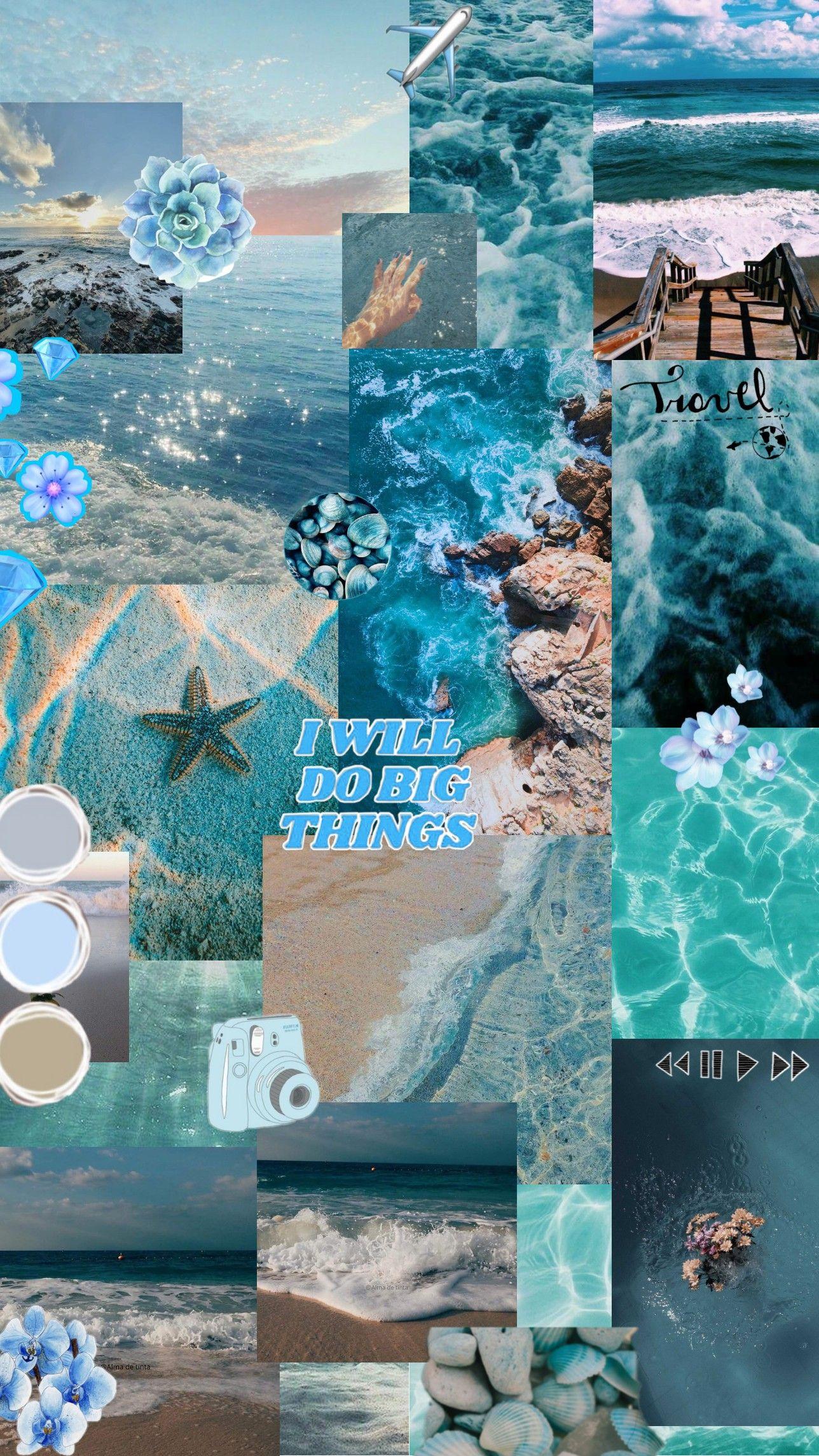 Collage Aesthetic Summer Wallpaper Desktop 4k