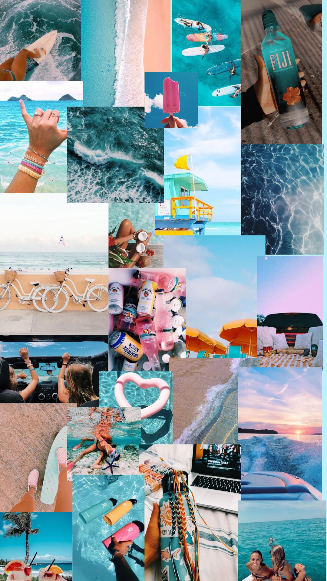 Collage Aesthetic Summer Wallpaper For Pc