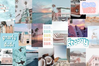 Collage Aesthetic Summer Wallpaper Photo