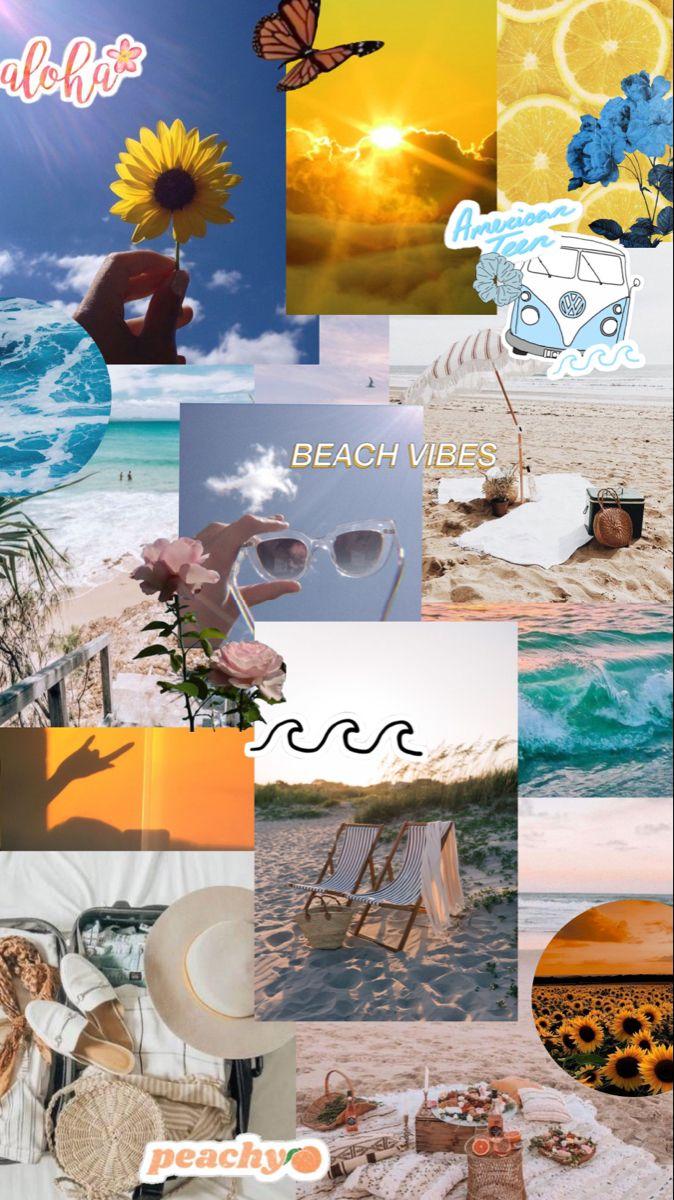 Collage Aesthetic Summer cool wallpaper