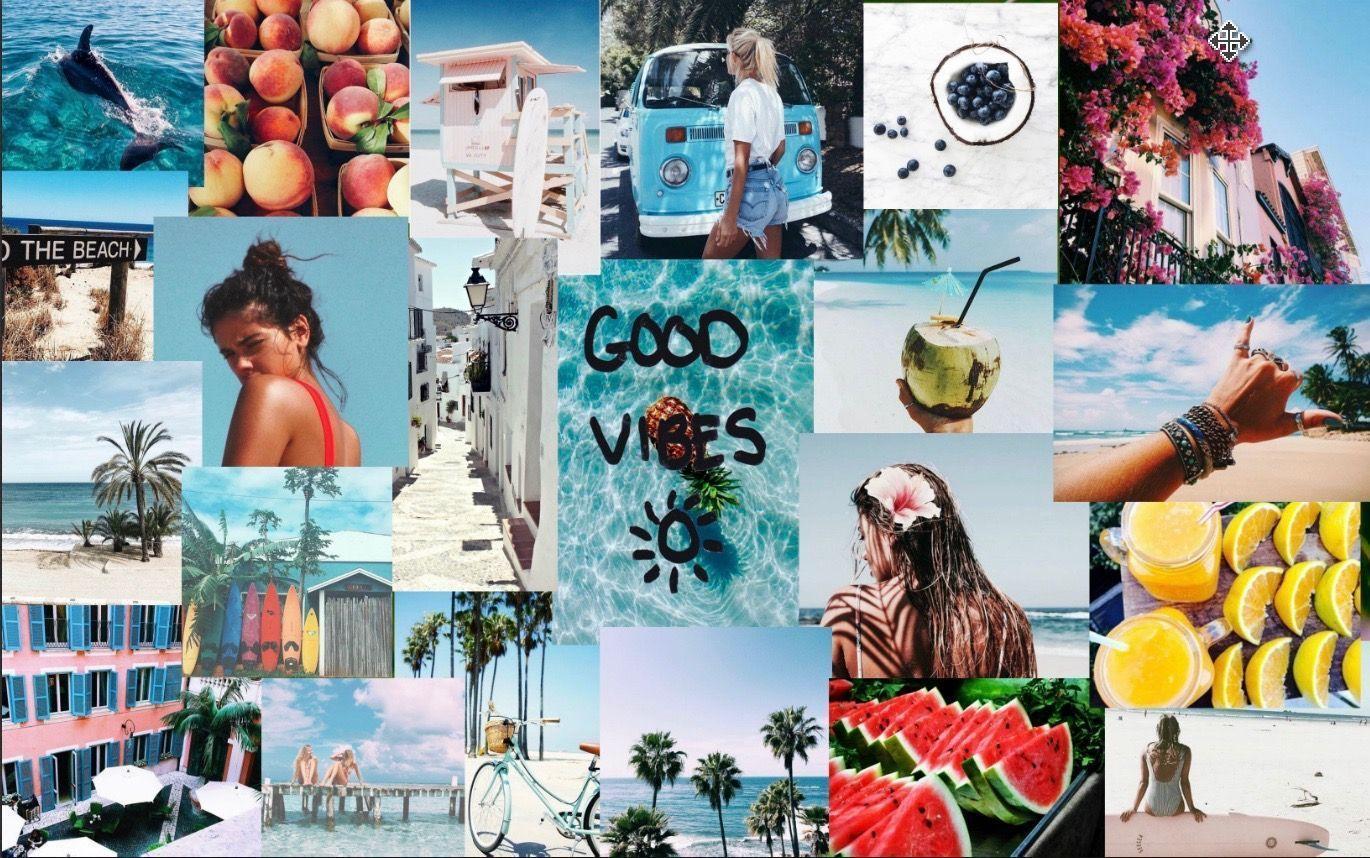 Collage Summer Desktop Download Wallpaper