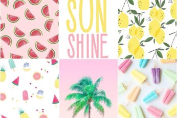 Cool Summer Sun Desktop Wallpaper