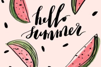 Cute Summer Foods 4k Wallpaper