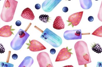 Cute Summer Foods Download Wallpaper