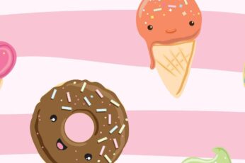 Cute Summer Foods Pc Wallpaper