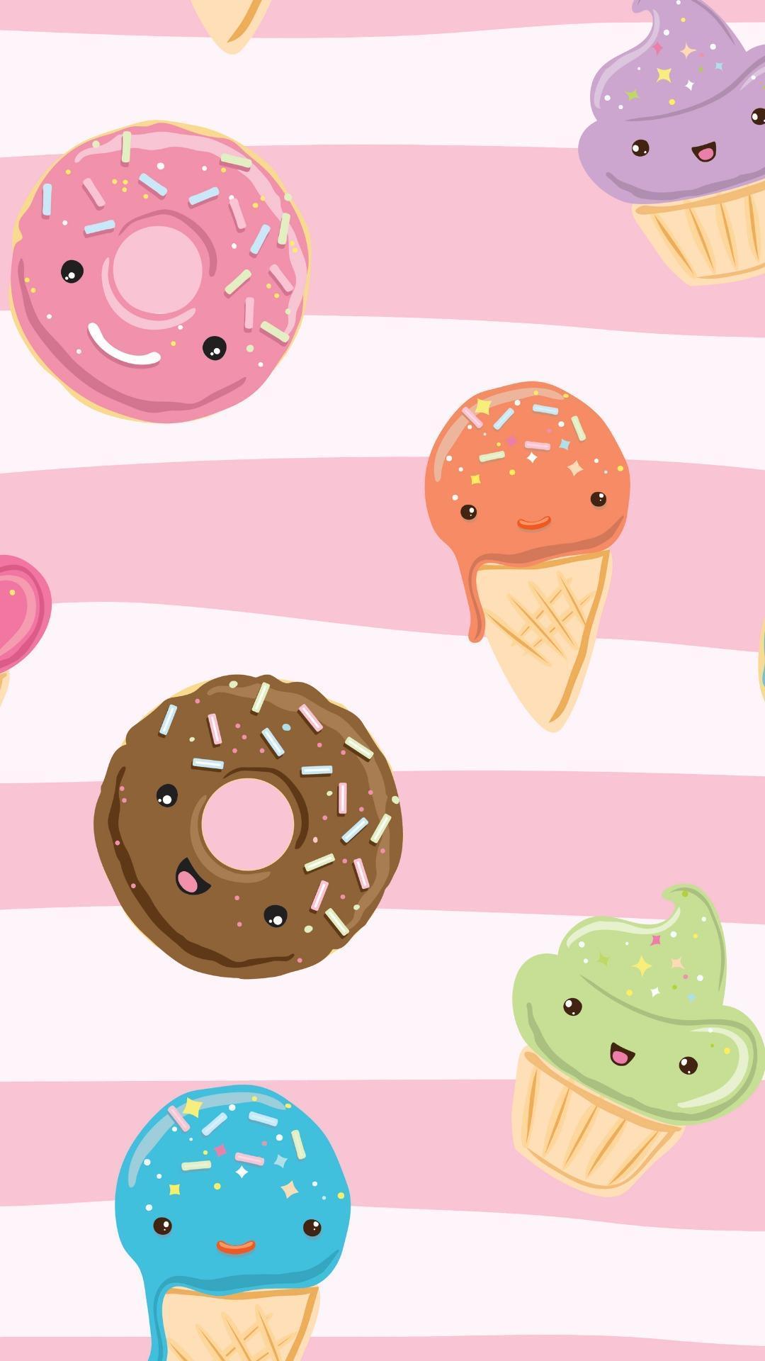 Cute Summer Foods Pc Wallpaper