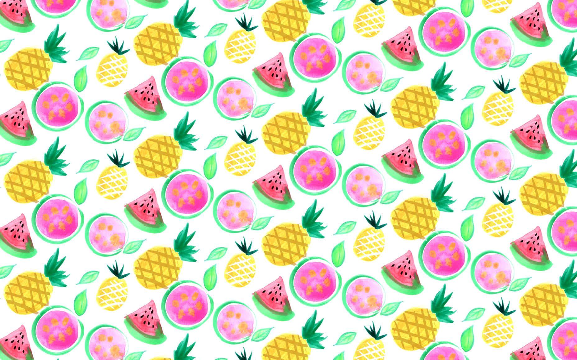 Cute Summer Foods Wallpaper Iphone