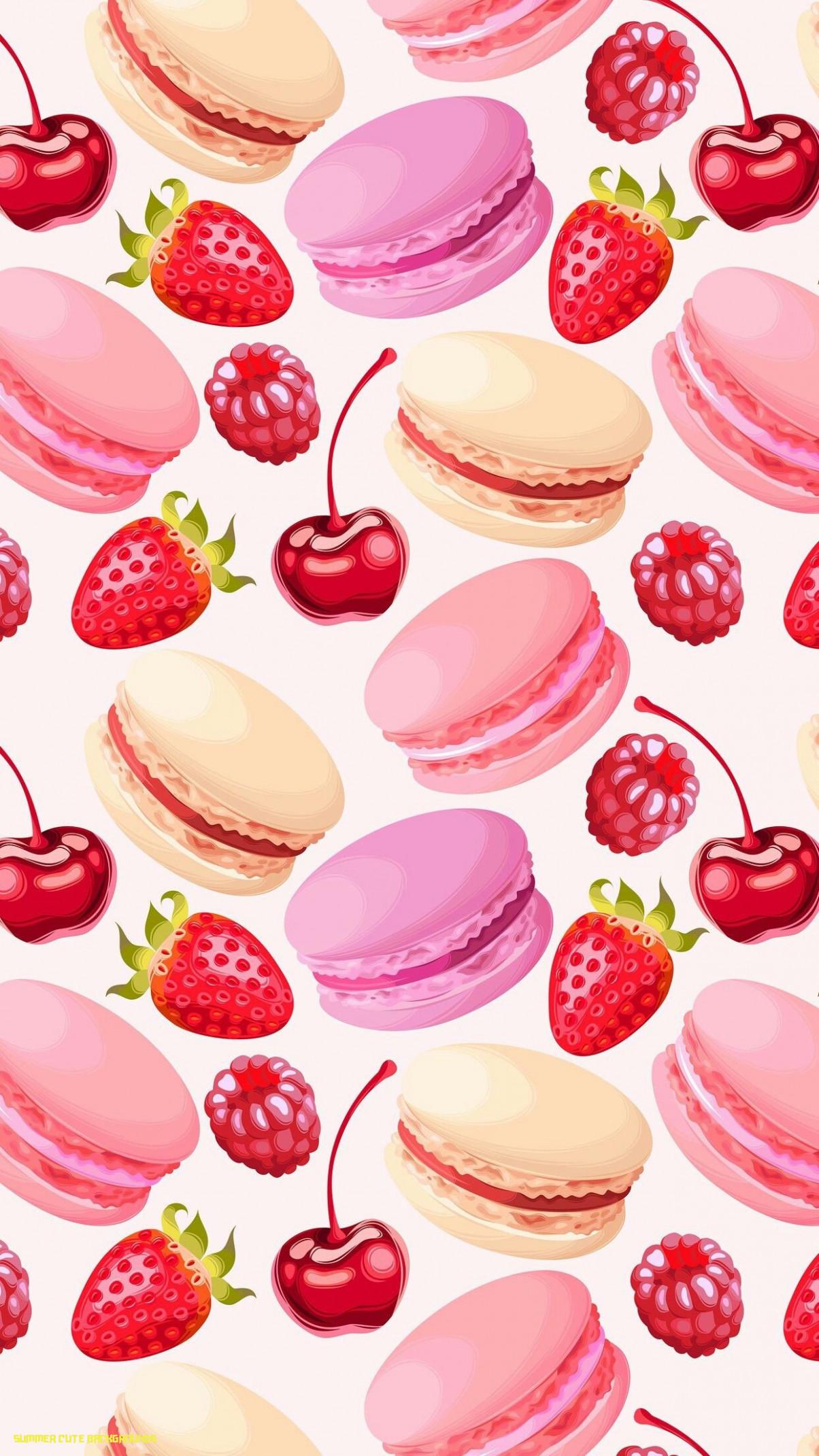 Cute Summer Foods Wallpaper