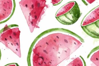 Cute Summer Foods ipad wallpaper