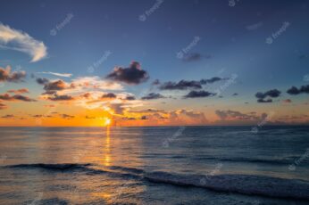 Summer Beach Sunrise Wallpaper 4k Download