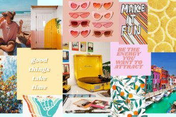 Summer Collage 2023 Wallpaper 4k Download
