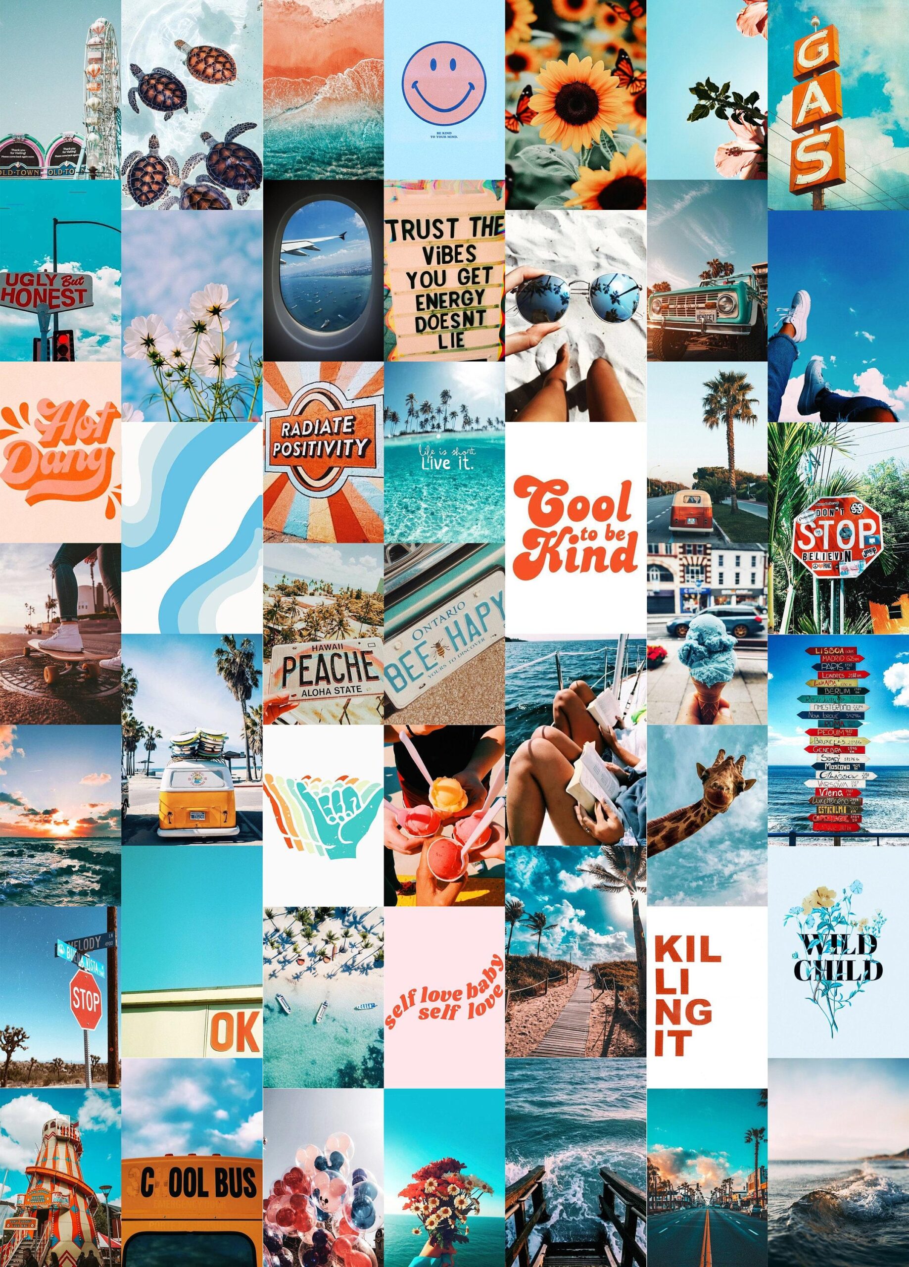 Summer Collage 2023 Wallpapers