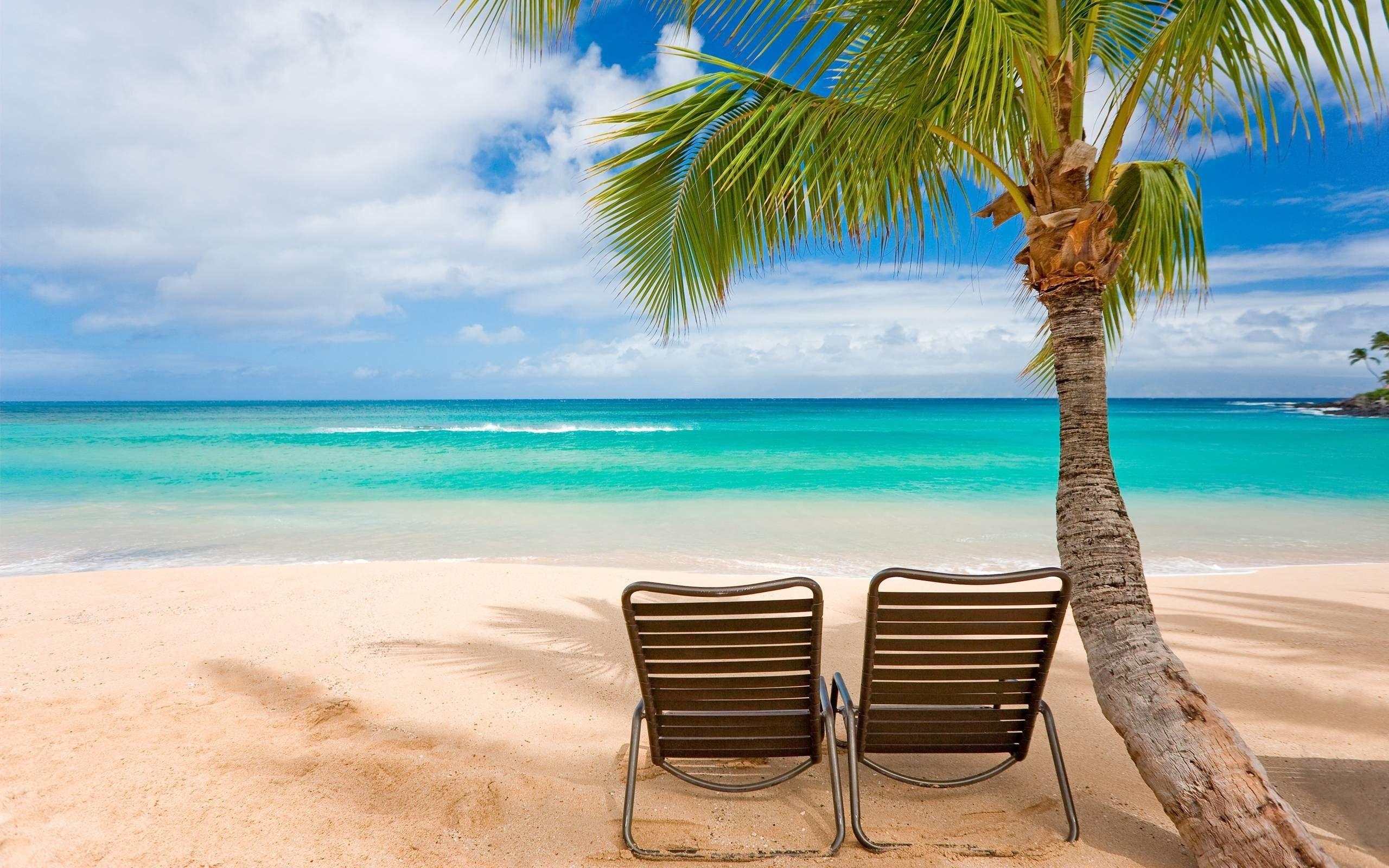 Summer Tropical Vacation HD Free Desktop Wallpaper