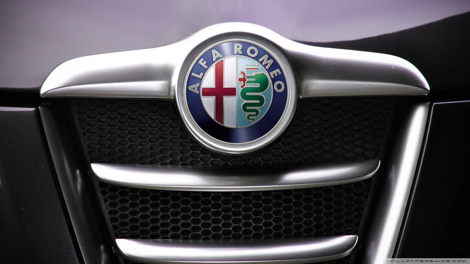 Alfa Romeo Logo Desktop Hd Wallpaper 4k