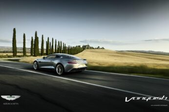 Aston Martin Vanquish Desktop Wallpaper 4k