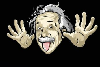 Albert Einstein Wallpaper 4k