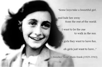 Anne Frank Full Hd Wallpaper 4k