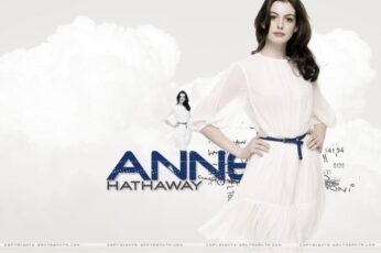 Anne Hathaway Wallpaper 4k