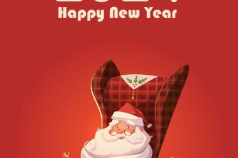 2024 Christmas And New Year Wallpaper Download