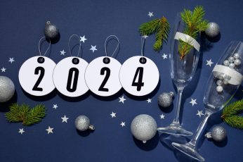 2024 Christmas And New Year Wallpaper For Ipad