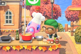 Animal Crossing Thanksgiving Download Wallpaper