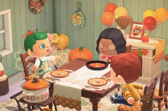 Animal Crossing Thanksgiving Wallpapers