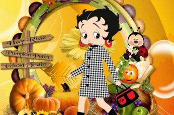Betty Boop Thanksgiving Iphone Wallpaper