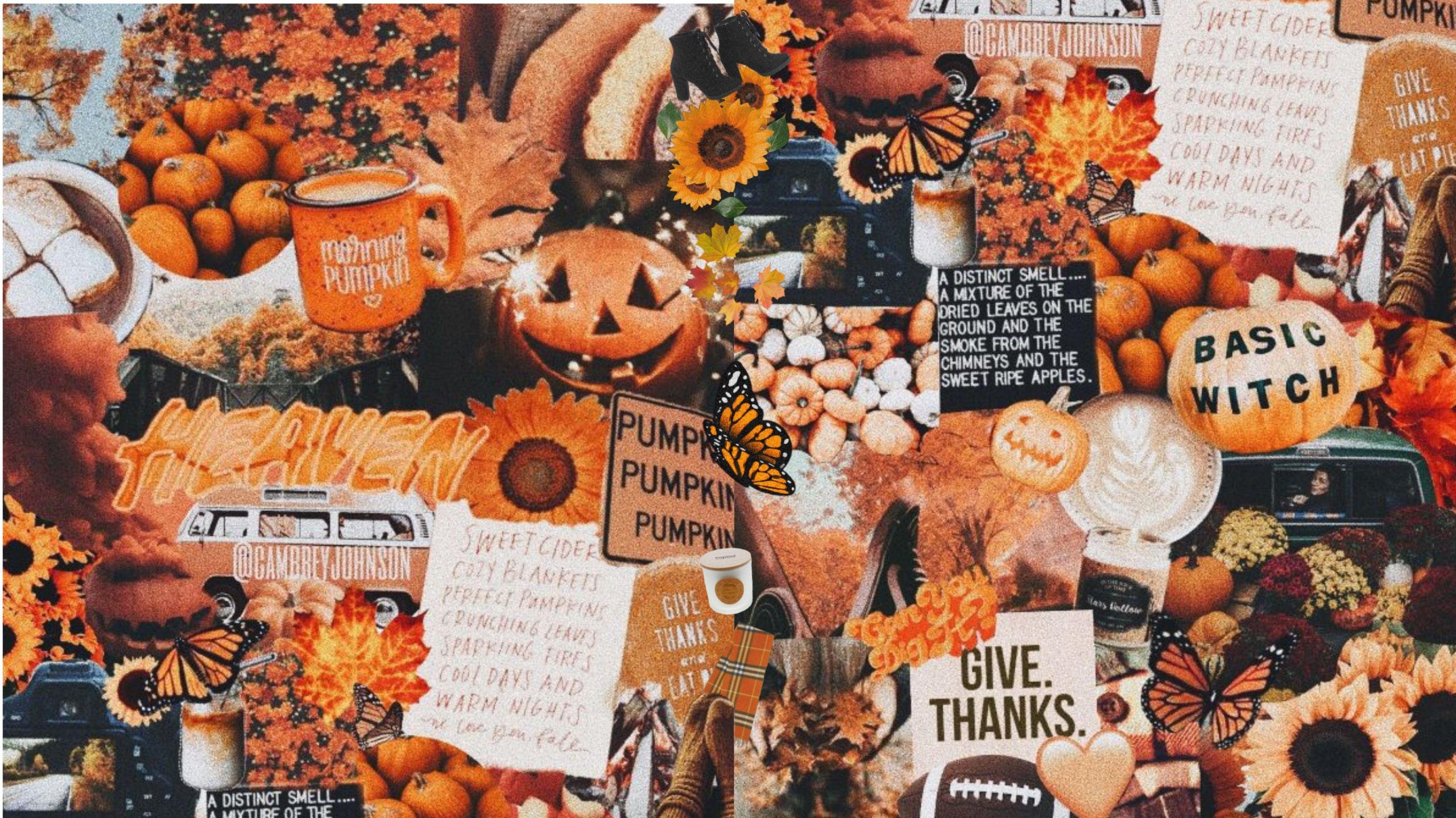Collage Thanksgiving Hd Wallpapers 4k, Collage Thanksgiving, Holidays