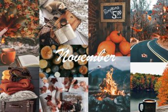 Collage Thanksgiving Wallpaper 4k Download