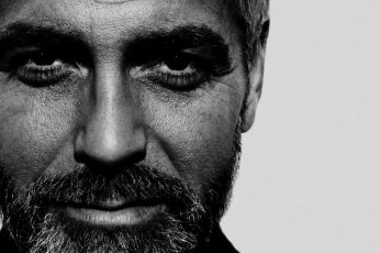 George Clooney lock screen wallpaper