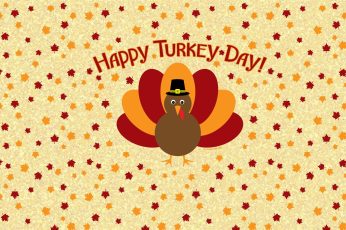 Happy Thanksgiving Turkey 1080p Wallpaper