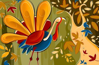 Happy Thanksgiving Turkey Best Wallpaper Hd