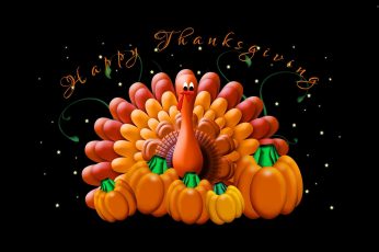 Happy Thanksgiving Turkey Download Wallpaper